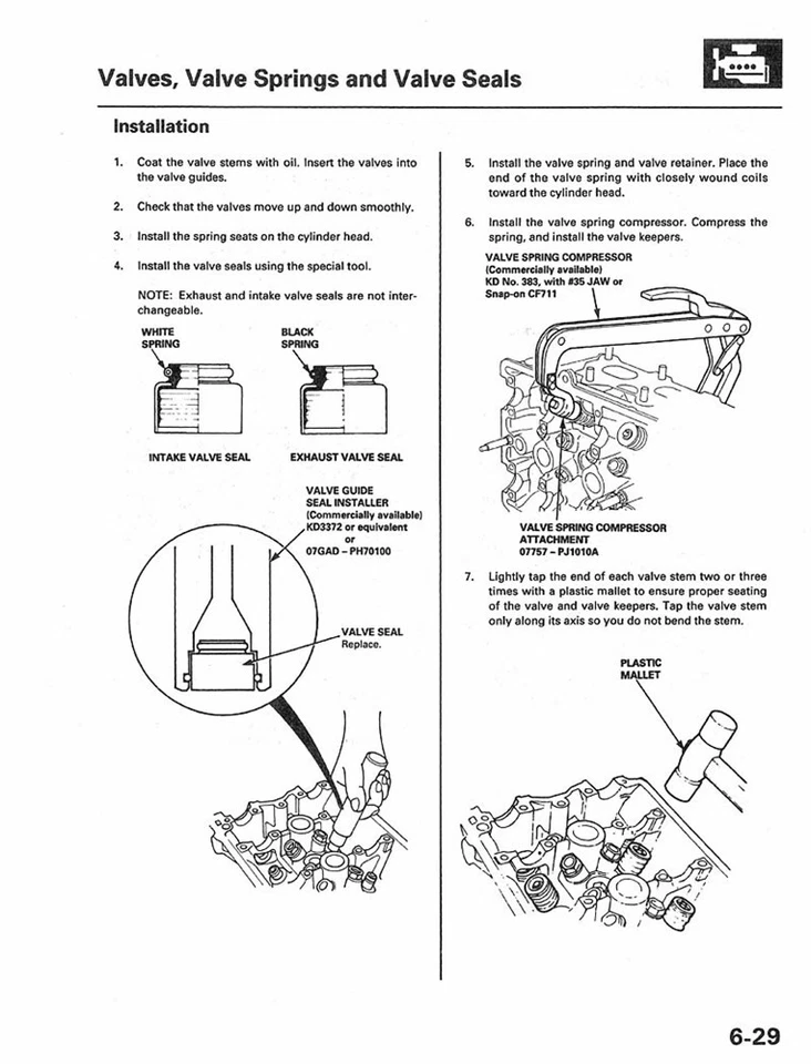1997 1998 1999 Honda CR-V CRV Shop Service Repair Manual - Image 4 of 4
