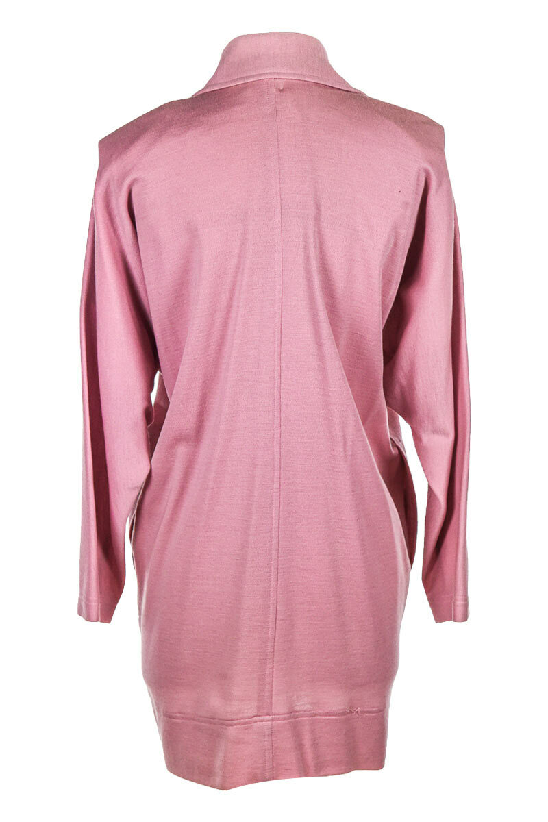 Yves Saint Laurent Rive Gauche Vestito Camicia Donna 36 Rosa N A