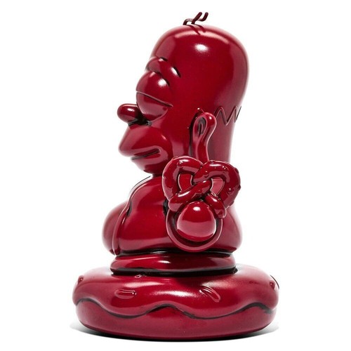 The Simpsons Red Vermilion Homer Buddha 7" Vinyl Figure by Kidrobot NEW Sealed - Picture 9 of 14
