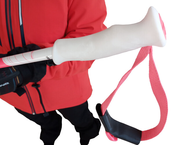 Guantes de esquí fáciles acceso a bastones de esquí - mantener una abertura dentro de la correa de esquí