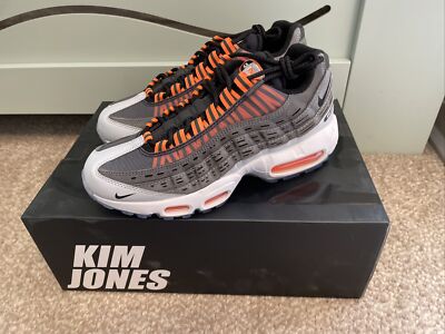  Nike Air Max 95 x Kim Jones Schwarz Grau Orange UK5  Brandneu