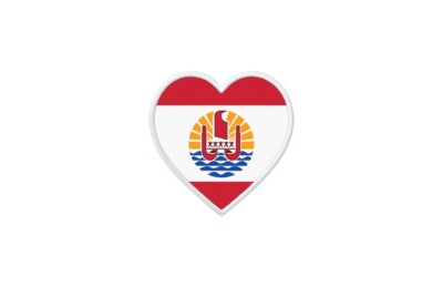 PATCH ECUSSON BRODE DRAPEAU MARQUISES POLYNESIE INSIGNE - Foto 5