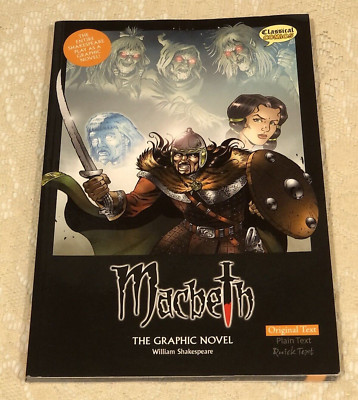Macbeth:Graphic Novel Original Text William Shakespeare Classical Comics 2019 PB