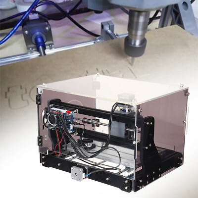 3 Axis 3D Desktop Mill Machine 3018-SE V2 CNC Router Engraver DIY Engraving Tool