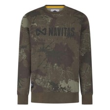 Navitas Camo Identity Sweatshirt - All Sizes - Carp Fishing Outdoor Clothing