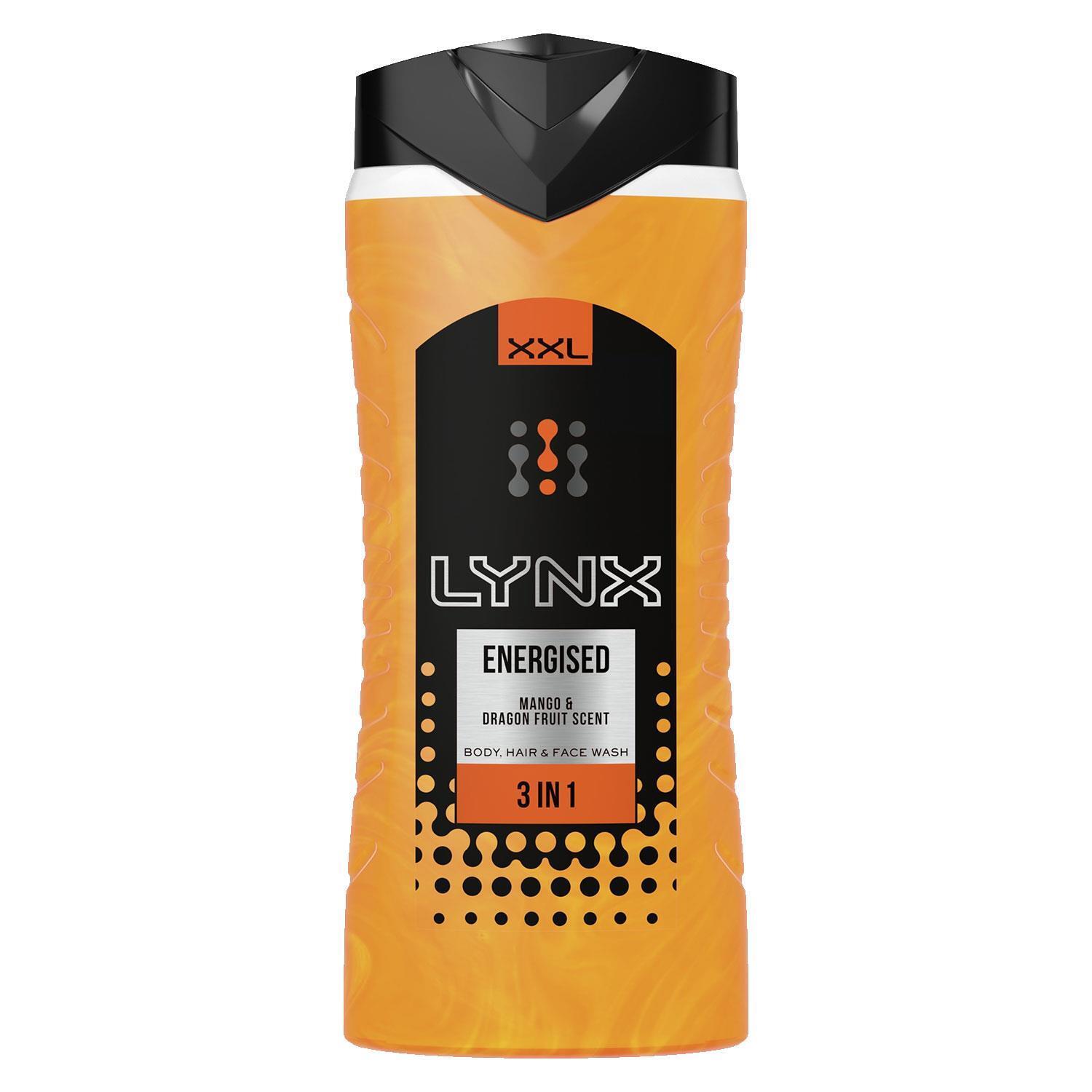 Lynx Shower Gel 12H Refreshing Fragrance with 100 Moisturisers 500ml