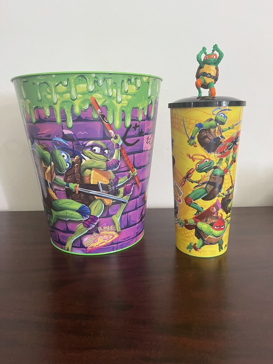 2023 Teenage Mutant Ninja Turtles Mutant Mayhem Popcorn Theater
