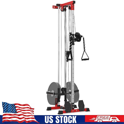 LAT Pulldown Machine LAT Row Cable Machine and Low Pulley Station for Home Gym