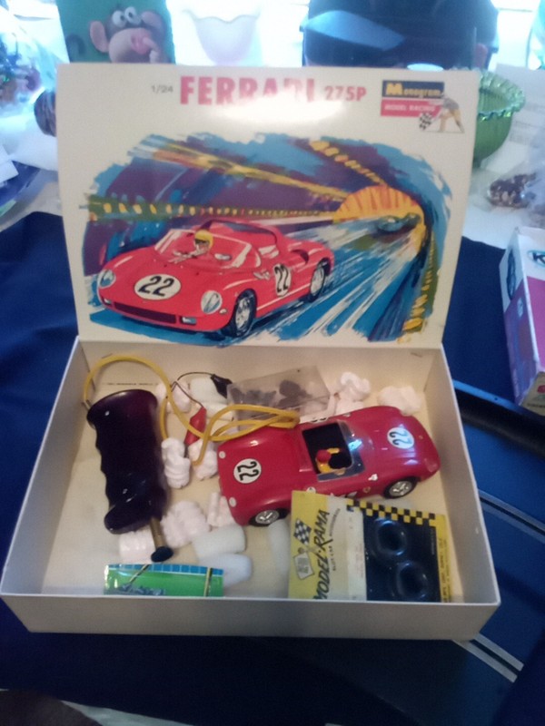 Beautiful 1965 Monogram Ferrari 275 P MIB w/controller