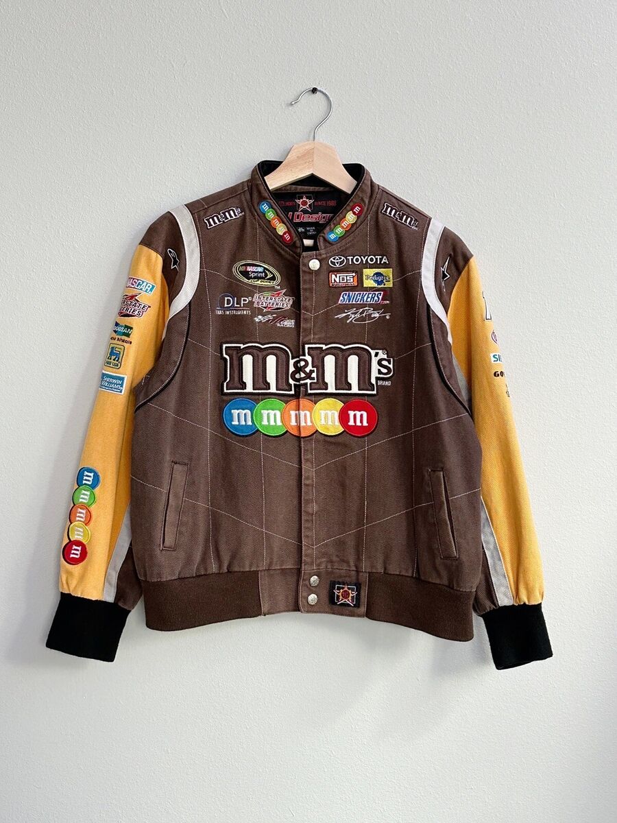 Kyle Busch JH Design Brown And Yellow M&M Nascar Racing Kyle Busch JH Design Brown And Yellow M&M Nascar Racing