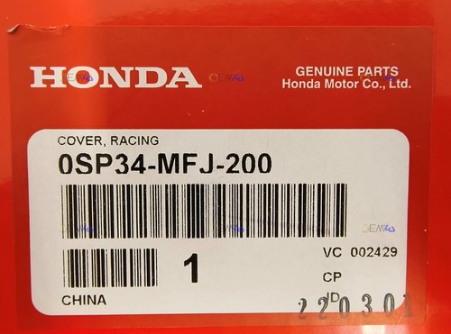 Honda Genuine OEM CBR Honda Racing Motorcycle Cover 0SP34-MFJ-200 - Picture 2 of 5