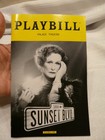 SUNSET BOULEVARD PLAYBILL - GLEN CLOSE -  APRIL 2017 - BROADWAY — photo 1