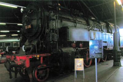 Foto BR 95 016 Dampflokomotive im DDM 06/2009 ca. 10x15cm V4088j