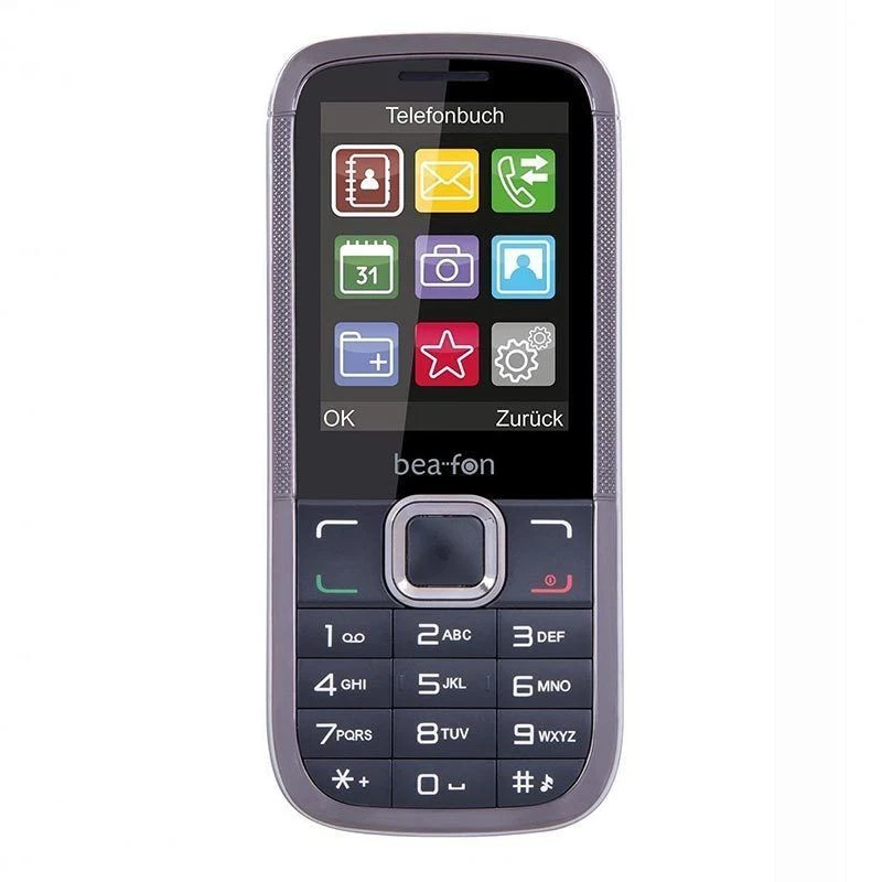 Beafon Classic Line DUAL-SIm C140 Senioren-Handy champagne