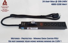 Metered PDU - 4x C13 and 2x C19 Outlets