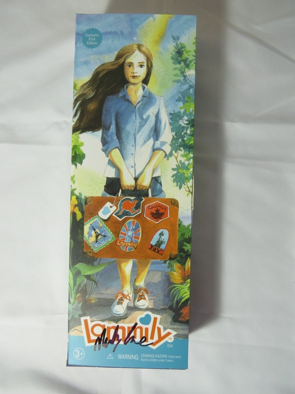 2014 Lammily Doll 1st Edition Realistic 11" Traveler NRFP New in Box Rare Signed