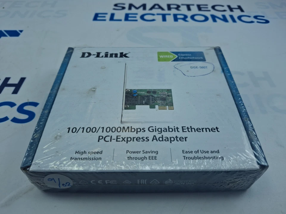 Adaptador D-LINK PCI Express DGE-560T 10/100/1000Mbps Fast Ethernet PCI Adaptador D Foto 3 de 4