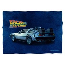 Back To The Future "Delorean" Dye Sublimation Printed Pillow Case