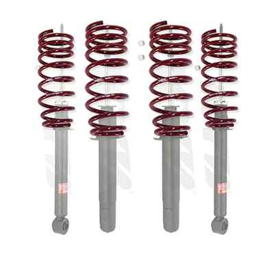 KYB 4 SHOCKS & VOGTLAND GERMAN LOWERING SPRINGS ECLIPSE TALON AWD 95 96 97 98 99
