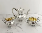 gorham sterling silver teapot set