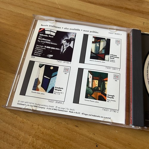PIANO FAVORITES VOL. 1 Various CD ALBUM ARTE NOVA - DDD - Germany - CLASSICAL - Bild 4 von 4