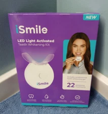 NEW iSmile LED Light Activated Teeth Whitening Kit  expired 8/22