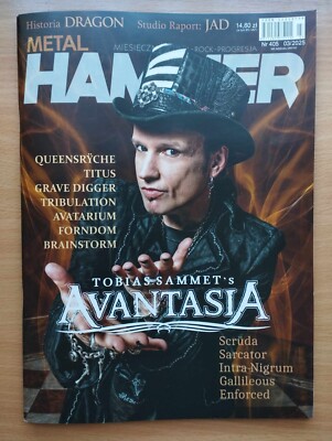 AVANTASIA on cover Queensryche,Avatarium,Forndom,Brainstorm,Wishbone Ash,Scruda