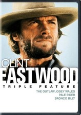 Outlaw Josey Wales, The / Pale Rider / Bronco Billy DVD  NEW