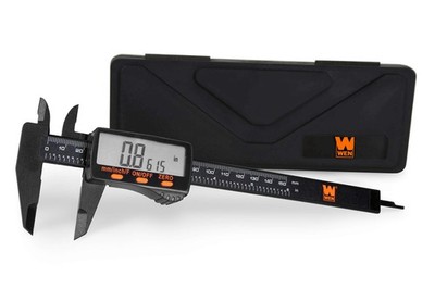 WEN 10761 Electronic 6.1-Inch Digital Caliper with LCD up to 6.1 inches 