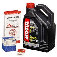 Honda CBR 900 RR Fireblade, 92-99, SC28 SC33, Motul 10W40 ÖL, Mahle ÖLfilter Set