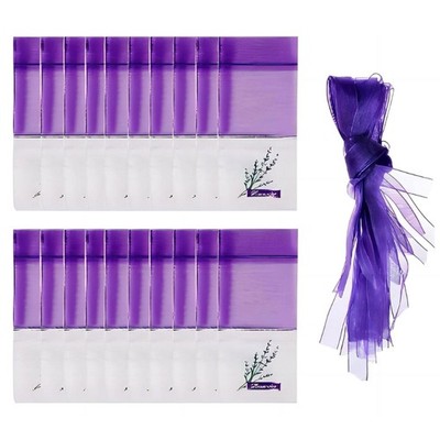 Dried Lavender Flower Bags Scented Sachets Bag Empty Pouches for Closet Drawer
