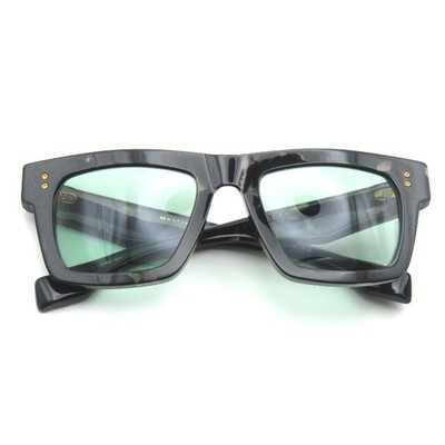 DITA MASTIX Sunglasses DTS712-A-03 Black Tortoise Vintage Green 54mm Used