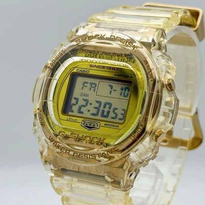 Rare Limited Level CASIO G SHOCK DW 5035E 7JR 35th Anniversary Model Clear Casio