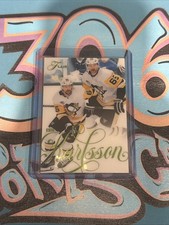 Erik Karlsson 042/349 Green 2025-26 UD Flair Hockey Pittsburgh Penguins (KJ1)