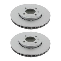 2 Bremsscheiben BelüFtet Ø 256 Mm Triscan Bremsen-Expertise FüR U.A. VW Up!