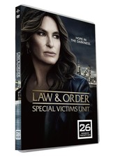 Law  Order: Special Victims Unit Season 26 DVD,5-Disc NEW US Region 1.