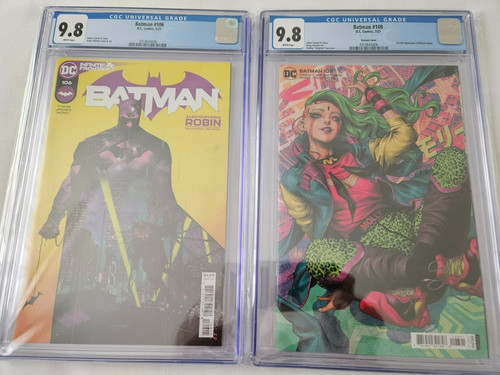 BATMAN #106 & #108 VARIANT BOTH CGC 9.8 1ST APPEARANCE OF MIRACLE MOLLY 2021