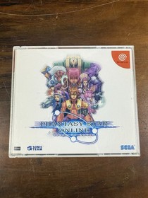 Phantasy Star Online Sega Dreamcast Japan with Sonic Trial Rare Mint Disc CIB