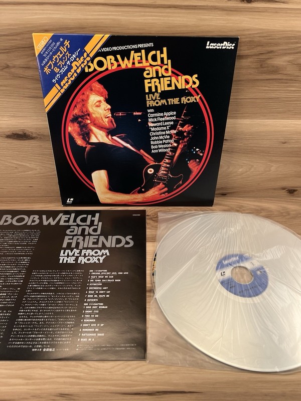 Bob Welch And Friends Japan Import Laserdisc SM068-0082 Fleetwood Mac