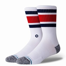 Stance Unisex Boyd Crew Medium Cushion Socks Blue - A556A20BOS-BLU, Blue