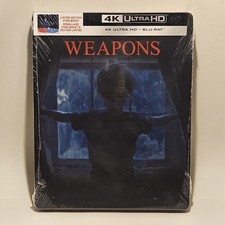 Weapons - Limited Edition Steelbook 4K UHD + Blu-ray - Canadian - SHIPS IN BOX📦