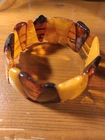 NATURAL OLD ANTIQUE BALTIC AMBER BRACELET  23.1 gr.