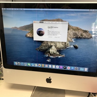 Apple Imac 20'' 2008 A1224 Core 2 Duo 2.66 Ghz 2.GB Ram 320 GB HDD  Catalina Read