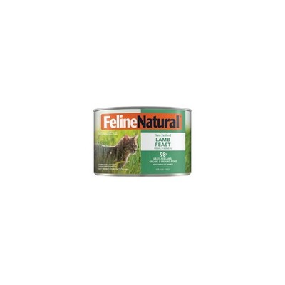 Feline Natural New Zealand Canned Catfood Wet Food, High-Meat, Low-Carb, & Gr...