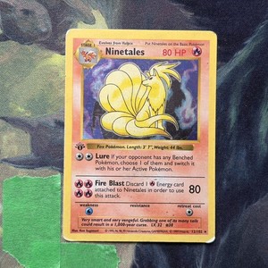 First Edition Ninetales for sale | eBay