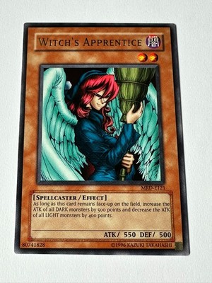 MRD-E121 Hexenlehrling Rare YuGiOh Karte Guter Zustand
