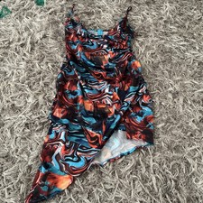 PLT Satin Wrap Dress