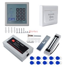 Full Set RFID Door Access Control System Kit 180kg 350LBs Electric Magnetic Lock