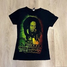 Bob Marley Redemption Song 2009 graphic tee Zion Rootswear