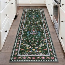 HEBE Washable Hallway Runner Rug 2'x 6' Non Slip Kitchen Rugs Runner,Low Pile...